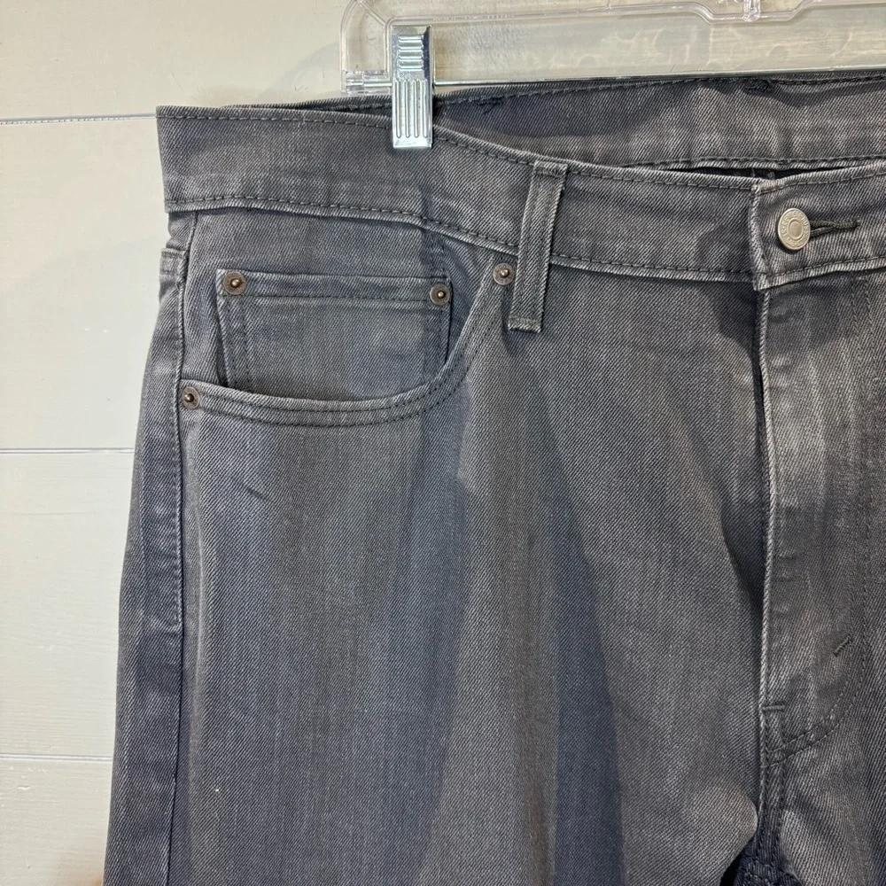 Levi's | Mens Dark Gray Straight Leg Jeans Size 38 x 30